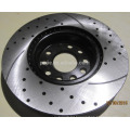 288mm cross drilled and slotted car Brake Discs 34303